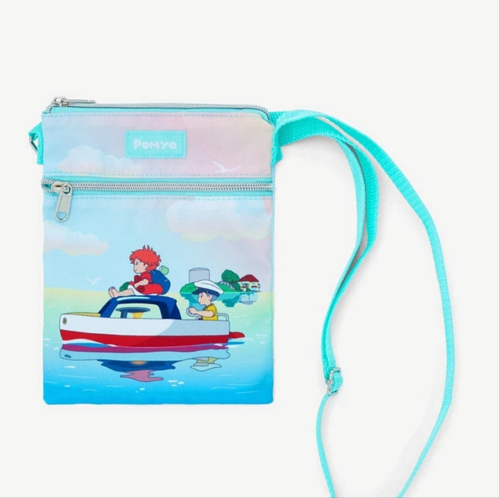 Studio Ghibli® Ponyo Boat Passport Crossbody Bag